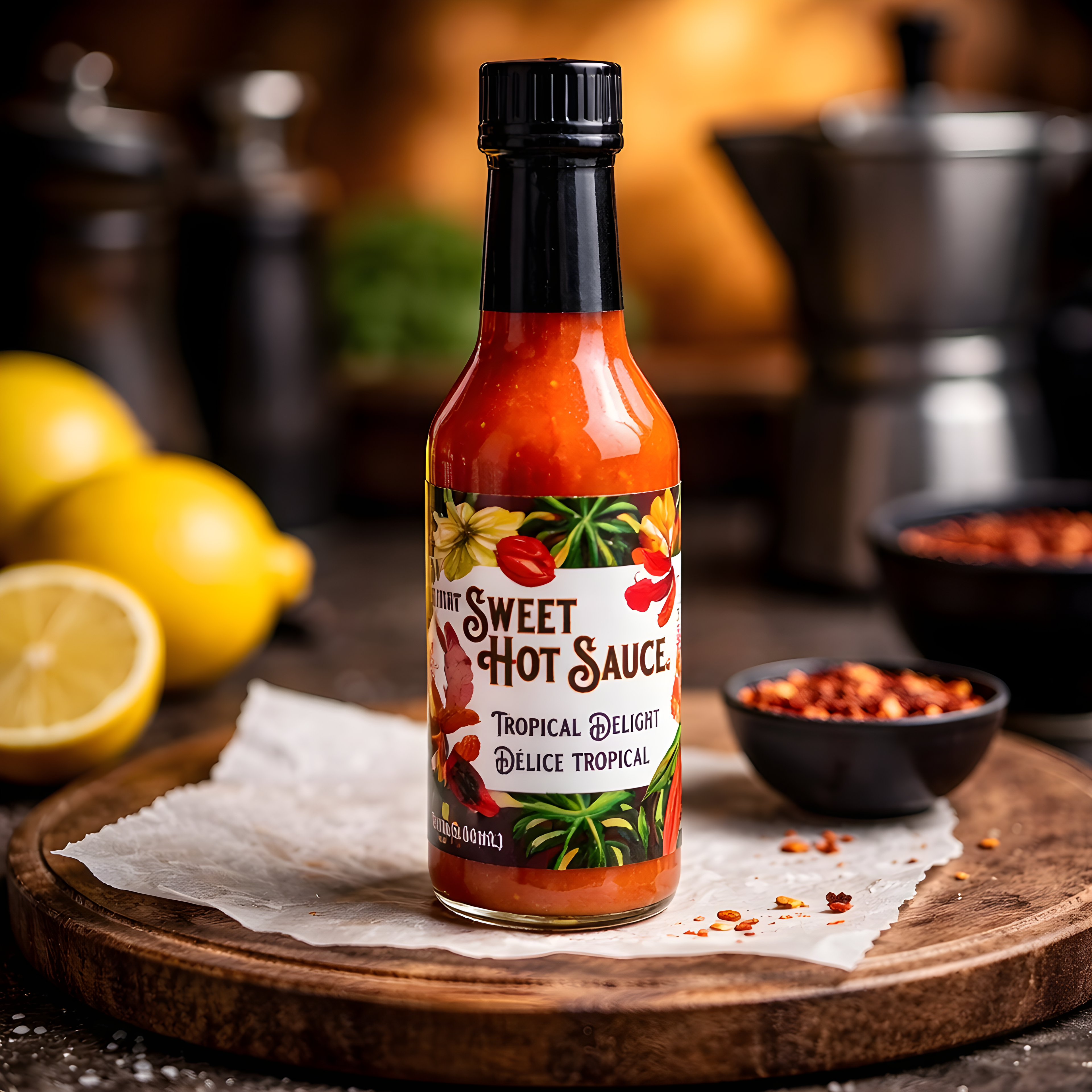 Tropical Delight Hot Sauce - Sauce Piquante Délice Tropical